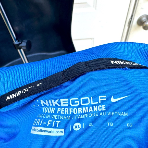 Nike, Golf, Tour Performance, Short Sleeve, Polo, Shirt, Size XL - Picture 3 of 3